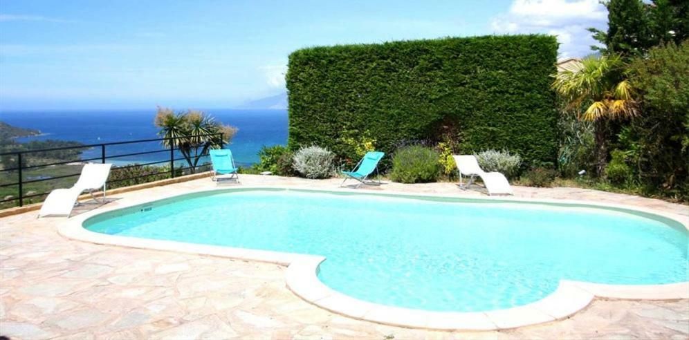 Saint-Florent Villa Sleeps 6 Pool Wifi Exteriör bild